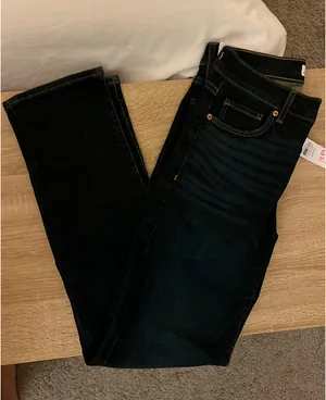 Loft “the slim” dark wash jeans thumbnail 3