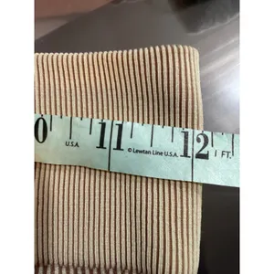Nike Air Striped Knit‎ Mini Skirt Tan Brown Casual Athletic Women's XS ribbed thumbnail 6