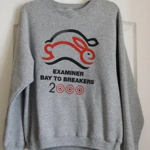 Fruit of the Loom San Francisco Examiner Bay To Breakers Sweatshirt thumbnail 1