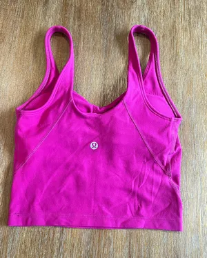 Lululemon Pink  Align Tank thumbnail 2