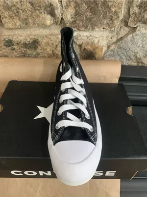 Converse CTAS Lugged Hi Platform Sneakers 565901C Black Canvas Women's 7.5 New thumbnail 3