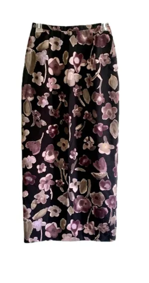 Long Floral Skirt thumbnail 1