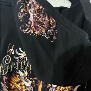 Harley-Davidson Black Hoodie with Embroidered Design thumbnail 7
