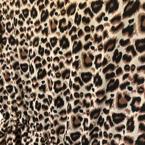 Cheetah Animal Print V-Neck Elastic Waist Mini Dress Medium Mob Wife Whimsygoth thumbnail 3