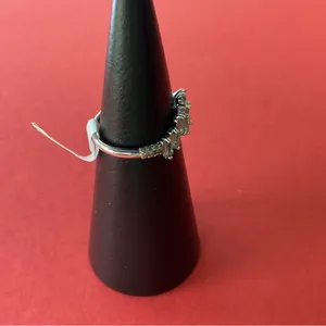 Bomb Party RBP5768 “As You Like It” LC Tourmaline on Rhodium Size 7 Ring NWT thumbnail 2