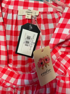 Entro Plaid Top thumbnail 2