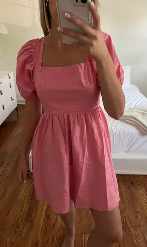 WAYF Pink Dress thumbnail 2