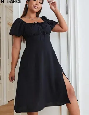 SHEIN Women's Black Casual-dresses‎ thumbnail 1