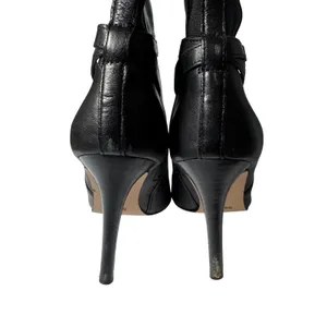 Coach Ultima Knee‎ High Leather Black Heeled Boots Womens Size 9 thumbnail 5