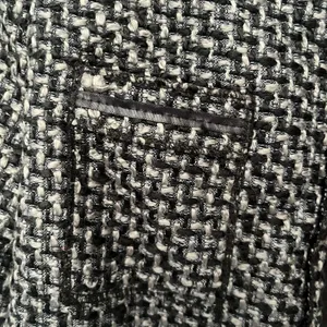 Olsenboye Cropped Houndstooth Womens Blazer M Dark Academia Indie Sleaze Preppy thumbnail 4