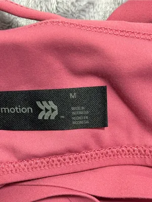 all in motion Rose Red Strappy Sports Bralette thumbnail 3