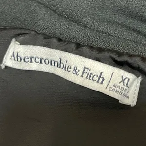Abercrombie & Fitch Black Sleeveless Square Neck Crop Corset Crop Tank Top Sz XL thumbnail 4