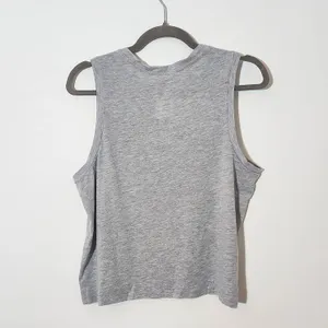 Fifth Sun Gray Tank Top with Stars NWT Size Large Cropped Star Tank Top thumbnail 3