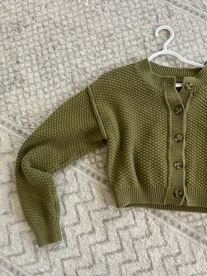 Free People Sweated Knit Green thumbnail 2