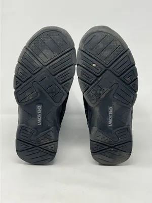 Lands’ End Black Suede Quilted Winter Boots Faux Fur Women’s 8.5 thumbnail 6