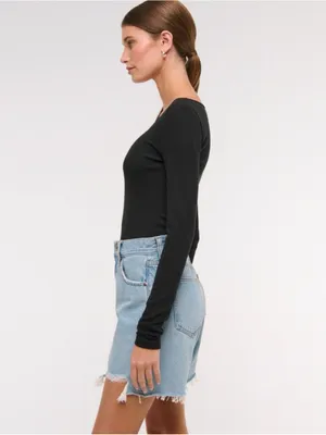 Abercrombie & Fitch High Rise Loose Short Size 29 thumbnail 3