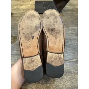 Cole‎ Haan Country Marcy Tassel Woven Brown Leather Loafers Women's Size 8.5 AA thumbnail 6
