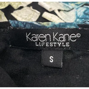 Karen Kane Y2K Top Size Small Artsy Mosaic Babydoll Whimsigoth Fairy Grunge thumbnail 6