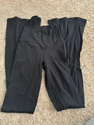 Crossover Wide Leg Leggings thumbnail 1