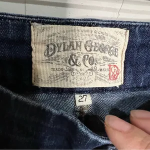 Dylan George & Co Diane Flare Dark Blue Low Rise Trouser Denim Jeans‎ thumbnail 7