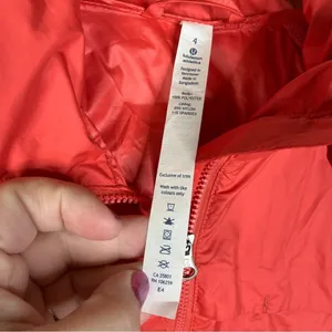 Lululemon Miss‎ Misty Jacket Atomic Red Size 4 thumbnail 11