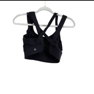 lululemon athletica Crossback Sports Bra - Dark Heather thumbnail 9