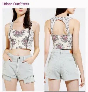 Kimchi Blue Crop Top thumbnail 5