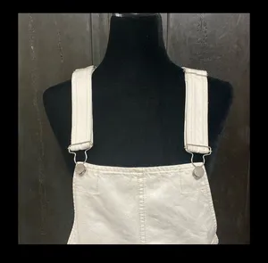 Free People Off white/ cream Crossback Skirtall - size medium (W2) thumbnail 4