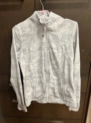 Lululemon Define jacket in Incognito Camo Jacquard Alpine White Womens 8 thumbnail 1