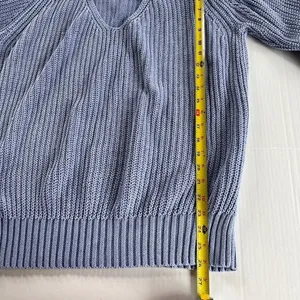 Free People Off Shoulder Cutout Pullover Chunky Knit Top Stretch Sweater, Size L thumbnail 9