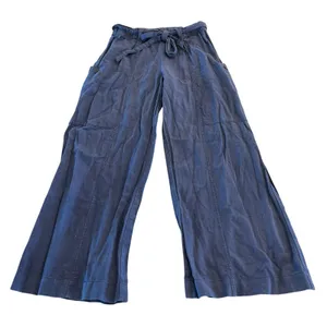Free People Bluebell Belted Wide Leg Pants Linen‎ Blend Size XS thumbnail 2