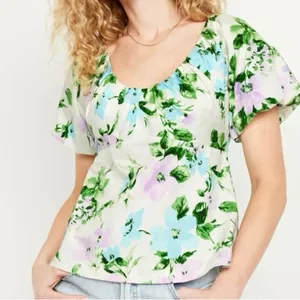 Old Navy Waist‎ Defined V-neck top Size 2X thumbnail 1