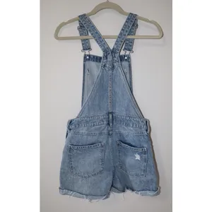 H&M Distressed overalls Shorts thumbnail 5