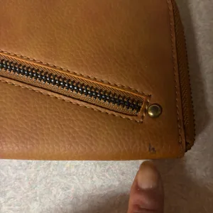NEW Free People Faux Leather Preppy Coastal Western Fisherman Boho Wristlet thumbnail 3