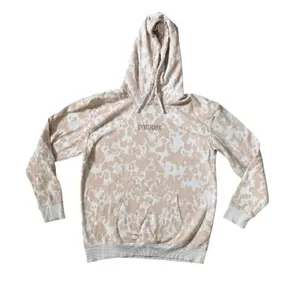 Gymshark Hoodie Size Large Pink Sweatshirt Pullover Kangaroo Pocket Athlesure thumbnail 2