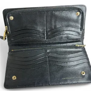 LAUREN RALPH LAUREN Slim black Credit Card Wallet thumbnail 6