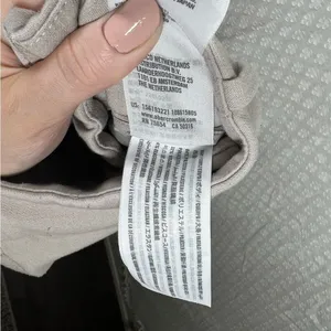 Abercrombie & Fitch Cream High Rise Pleated‎ Wide Leg Trouser Pants thumbnail 7
