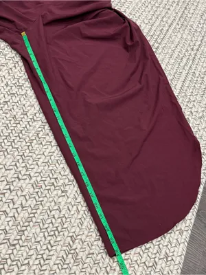 Halara Maroon Flowy High Waisted Pants thumbnail 7