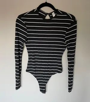 American Apparel Striped Body Suit thumbnail 1