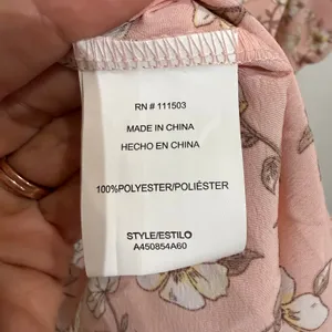 AS U WISH Pink Floral Smocked Long Sleeve Mini Dress Sz M thumbnail 6