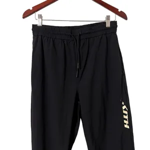 KITH Keala Black Nylon Graphic Track Pants Joggers Sweats thumbnail 10