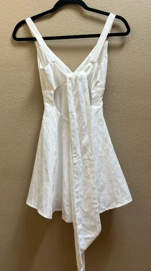 Lucy in the Sky Mini Dress White thumbnail 2