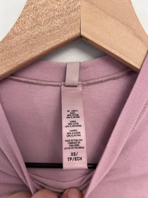 Skims Cotton Jerxey Long Sleeve T- Shirt XS Dusk NWT SOLD OUT thumbnail 3