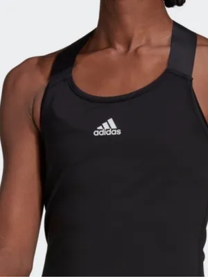 New Adidas Black Tennis Y-Dress Athletic Womens Size S Aeroready Slim Fit thumbnail 3