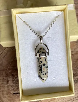 Chakra Crystal Necklace thumbnail 1