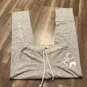 Hollister Gray Bootcut Lounge Sweatpants  thumbnail 1