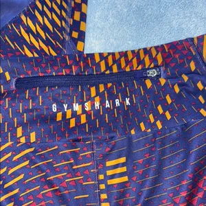 Gymshark Stylish Purple and Orange Women's Leggings thumbnail 5