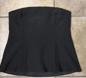 Abercrombie Black Strapless Top thumbnail 1