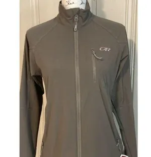 Outdoor Research Women's Ferrosi Softshell Sm Light Weight Full Zip Jacket NWTS thumbnail 2