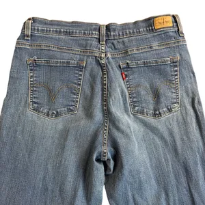 Levi's 2000s Bootcut 512 Perfectly Slimming Jeans Blue 16M Stretch Denim thumbnail 4